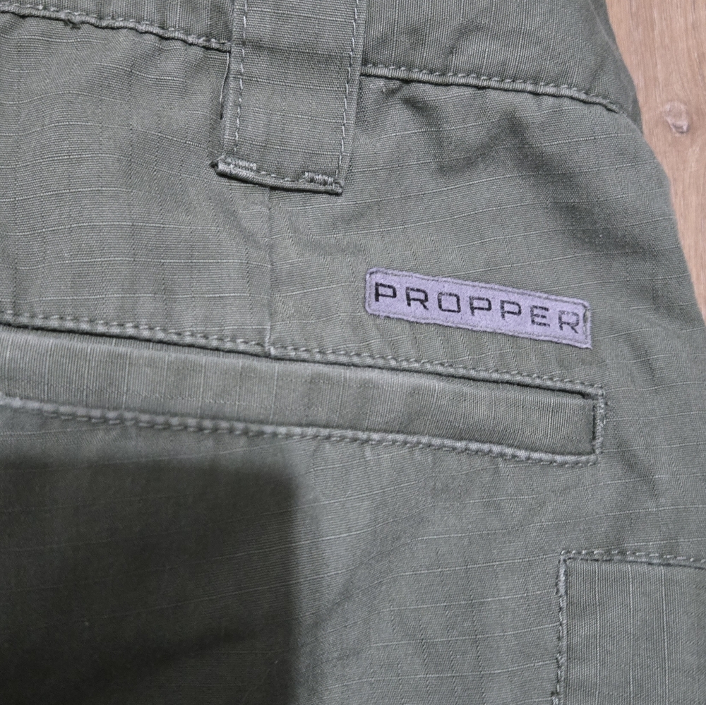 Men's Propper Green Cargo Pants Size 32X32 - Picture 8 of 10